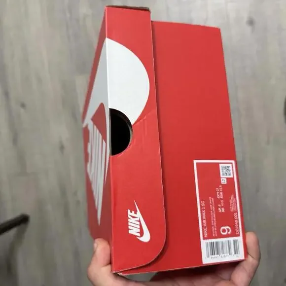 Nike Air Max 1 SC Clear Jade Green White Sneakers Retro DZ4549-001 Size 9 Men - Picture 7 of 7